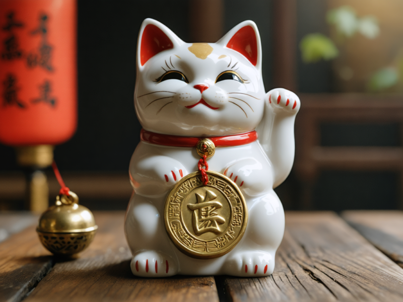 Maneki Neko : Le Chat Porte-Bonheur aux Mille Légendes