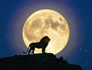 Pleine Lune en Lion : Une énergie rayonnante et pleine de générosité !