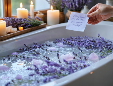 Rituel magique : comment exprimer un vœu avec un bain de lavande apaisant ?