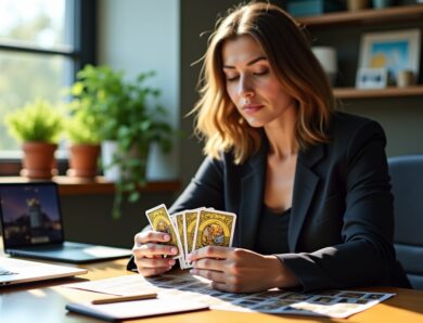 Découvrez comment le tarot divinatoire peut révéler les opportunités professionnelles et guider votre carrière