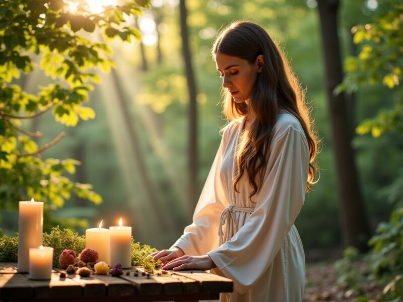 Guide pratique pour effectuer un rituel de magie blanche en toute simplicité