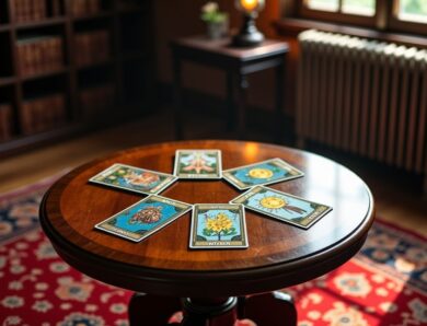 Exploration du tirage persan : Une lecture à 5 cartes pleine de mystères