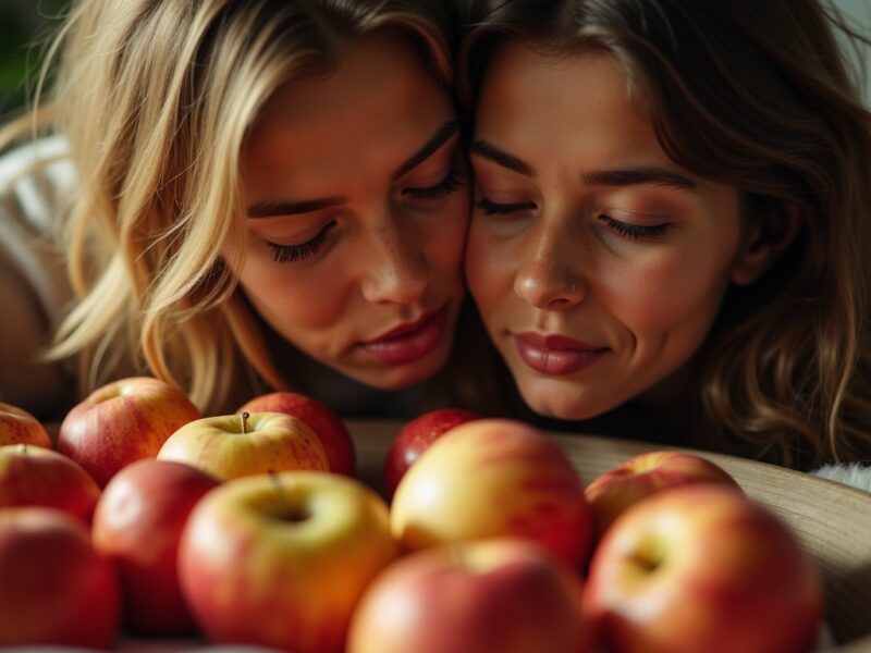 Comment préparer un bain aux pommes pour enchanter l’amour