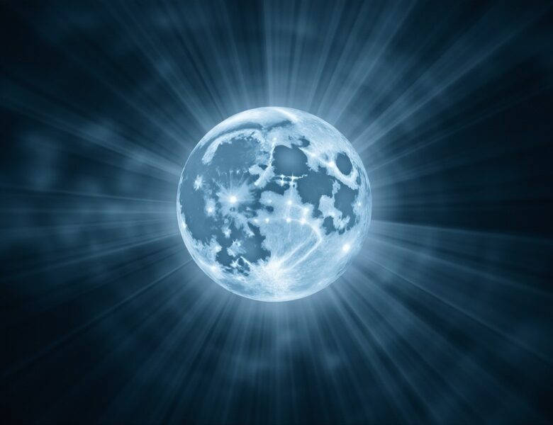 La Lune en Magie Blanche : Lumière et Influence Mystique