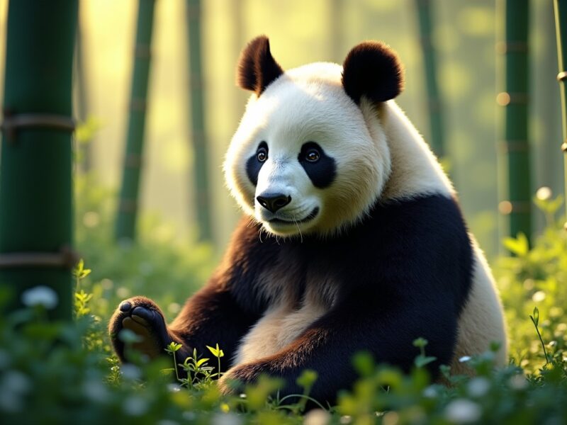 Le panda : symbole et mystères de son animal totem