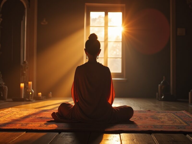 Dhyana : l’art de la méditation comme porte d’entrée vers l’illumination intérieure