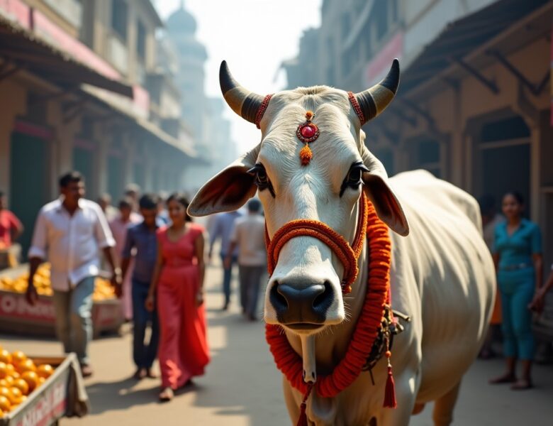 La vache sacrée en Inde : démêler le mythe de la réalité
