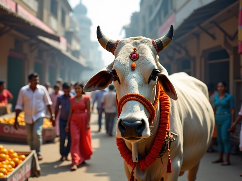 La vache sacrée en Inde : démêler le mythe de la réalité