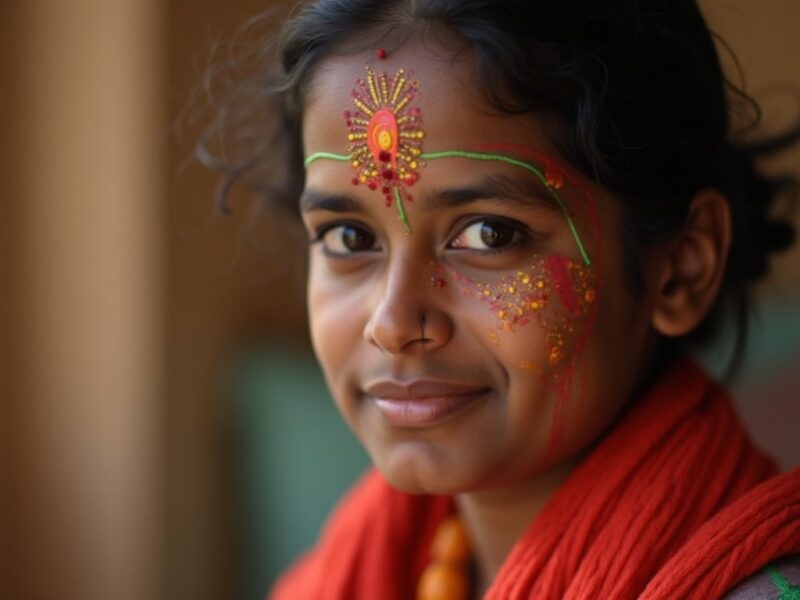 Le bindi : signification et symbolique du point sacré dans la culture hindoue