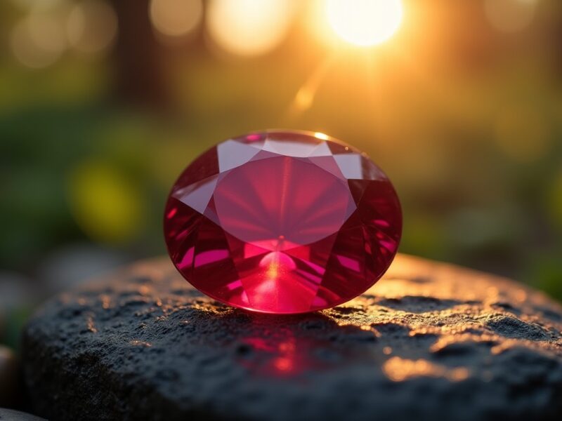 Le rubis : une pierre précieuse pour renforcer force et courage au quotidien
