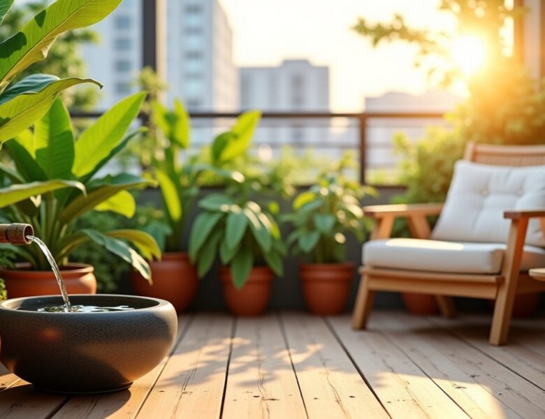 Conseils essentiels pour créer un balcon Feng Shui harmonieux