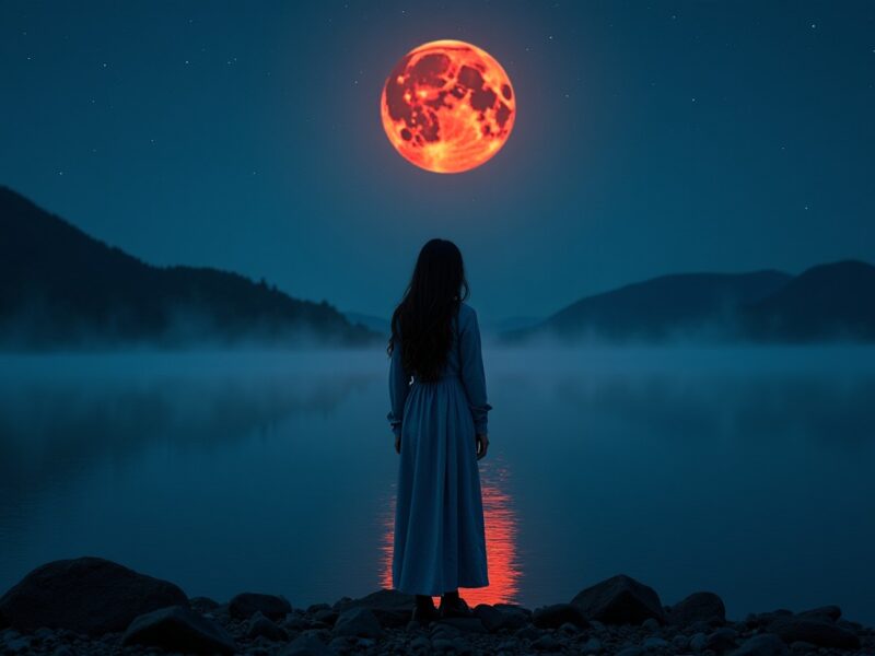 Pleine Lune en Poissons et Éclipse Lunaire Totale : Voyage Intérieur entre Sensibilité, Métamorphose et Révélations Oniriques