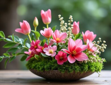 Ikebana : l’art japonais de composer les fleurs en harmonie avec la nature