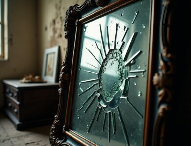 Miroir brisé : le rituel traditionnel censé éloigner la malchance