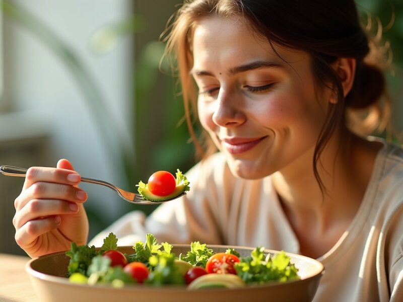 Manger en pleine conscience : écouter sa faim et savourer chaque bouchée