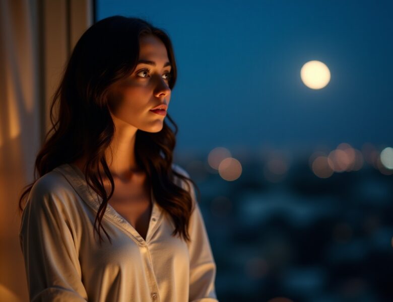 Comment le premier quartier de lune influence nos nuits blanches